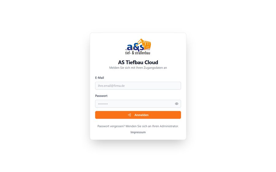 AS Tiefbau Cloud — Managementsystem für die Baubranche